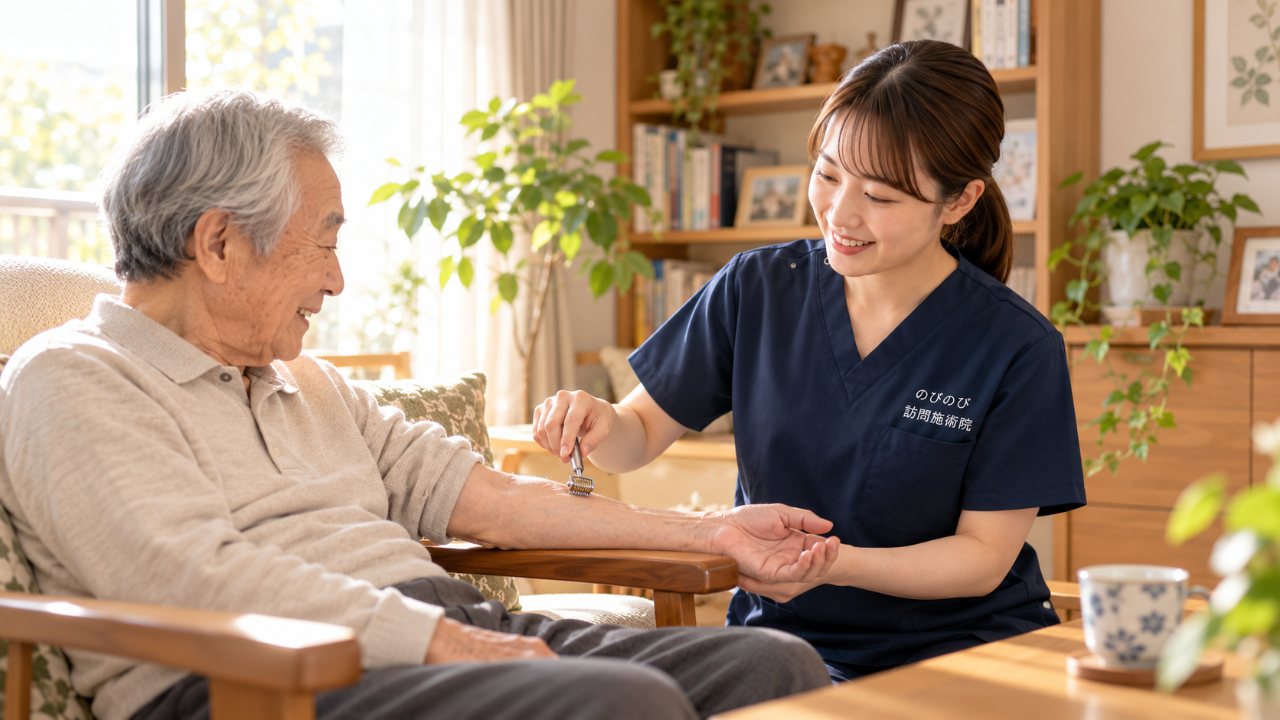 手足のしびれ・冷えの訪問鍼灸