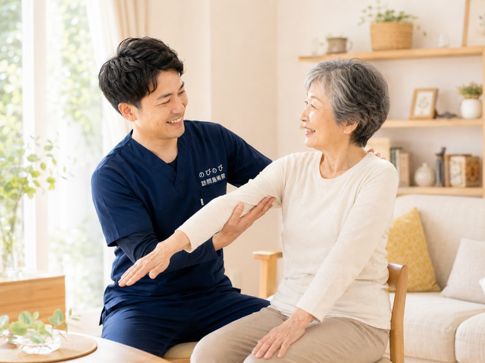 訪問鍼灸マッサージの施術