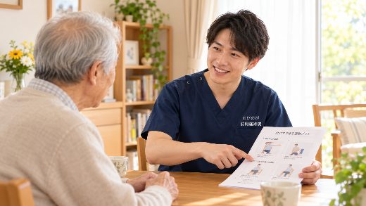 在宅で受けられるサービスの違い早見表｜役割と保険の枠をまとめて整理