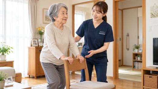 立ちくらみ・起立性低血圧でふらつく方へ｜立ち上がりのふらつきと在宅でのケア