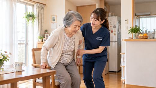 足の付け根の骨折（大腿骨）のあと、歩く力を取り戻したい方へ｜回復期を支える在宅ケア